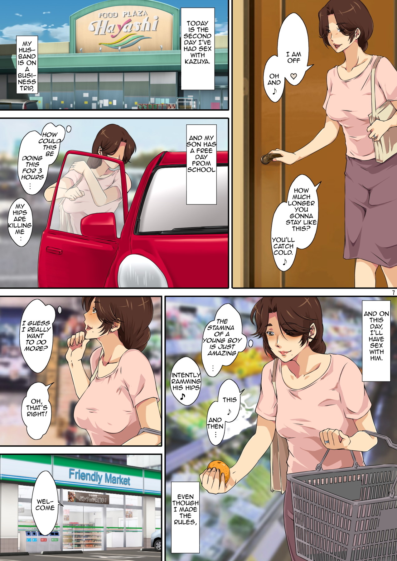 Hentai Manga Comic-By Giving My Dick To My Seemingly Sexually Frustrated mother, She Became a Total Pervert 2-Read-8